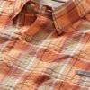 imageEddie Bauer Mens Pack It Seersucker ShortSleeve ShirtTangelo