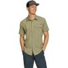 imageEddie Bauer Mens Atlas Exploration Flex ShortSleeve ShirtEucalyptus