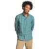 imageEddie Bauer Mens Pack It Seersucker LongSleeve ShirtTurquoise