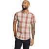 imageEddie Bauer Mens Voyager Flex ShortSleeve ShirtCocoa