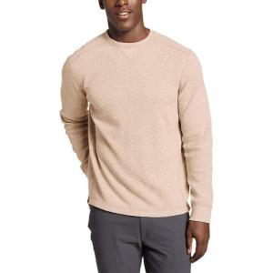 imageEddie Bauer Mens Eddies Favorite Ultrasoft Thermal CrewCream Htr