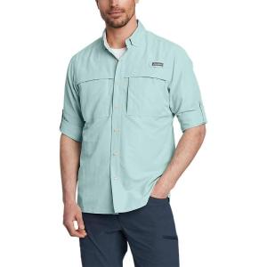 imageEddie Bauer Mens Ripstop Guide LongSleeve ShirtSea Blue