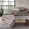 imageEddie Bauer  Queen Comforter Set Reversible Plaid Alt Down Bedding with Matching Shams Home Decor for Colder Months Astoria Red QueenAstoria RedCharcoal
