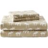 imageEddie Bauer  Twin Sheets Cotton Flannel Bedding Set Brushed for Extra Softness Cozy Home Decor Buckhead Ridge Twin