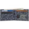 imageEddie Bauer Men Signature Bifold Passcase Wallet Available in Cotton Canvas Or Ripstop NylonCanvas Print  Blue