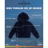 imageEddie Bauer Toddler Zip Up Hoodie  Kids Ultra Soft Sherpa Fleece Hoodie Sweatshirt for Toddler Boys and Girls 2T4TMedieval Blue