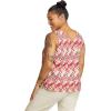 imageEddie Bauer Womens Departure VNeck Tank Top  PrintMagenta