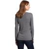 imageEddie Bauer Womens Favorite LongSleeve Crewneck TShirtMedium Heather Gray