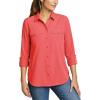 imageEddie Bauer Womens Departure 20 LongSleeve ShirtRed
