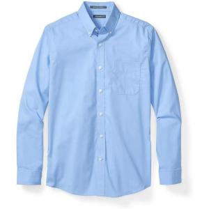 imageEddie Bauer Mens Getaway Flex LongSleeve ShirtFrench Blue