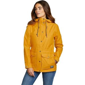 imageEddie Bauer Womens Charly Waterproof Rain JacketDk Marigold
