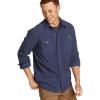 imageEddie Bauer Mens Chutes Microfleece Shirt  StripeAtlantic