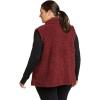imageEddie Bauer Womens Fireside Plush VestDusty Red