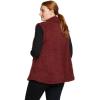 imageEddie Bauer Womens Fireside Plush VestDusty Red