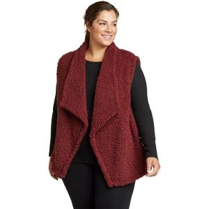 imageEddie Bauer Womens Fireside Plush VestDusty Red