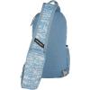 imageEddie Bauer Stowaway Packable Sling Bag  Foldable  Travel  Outdoor  Lightweight  Compact  Everyday Carry  Ripstop Nylon  10L  Black CherryBlue Fog