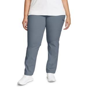 imageEddie Bauer Womens Rainier Hiking Pants Durable Comfortable Water Repellent Phone Pocket UPF 50 ProtectionGraphite