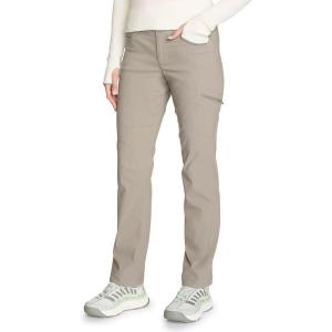 imageEddie Bauer Womens Rainier Hiking Pants Durable Comfortable Water Repellent Phone Pocket UPF 50 ProtectionPumice Rainier