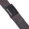 imageEddie Bauer Mens Backcountry Belt  Webbing  Adjustable  Metal Buckle  Active  Outdoor  Casual  HikingMilitary Clamp  Dark Smoke