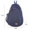 imageEddie Bauer Ripstop Sling Bag  Travel  Everday Carry  Lightweight  Ripstop Nylon  Adjustable  8L  Dark RubyBrook