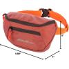 imageEddie Bauer Stowaway Packable Waistpack  Sling  Fanny  Travel  Lightweight  Outdoor  Ripstop PolyesterMaroon