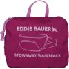 imageEddie Bauer Stowaway Packable Waistpack  Sling  Fanny  Travel  Lightweight  Outdoor  Ripstop PolyesterPort Red