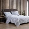 imageEddie Bauer  Twin Sheets Cotton Flannel Bedding Set Brushed For Extra Softness Cozy Home Decor Beacon Hill Ivory TwinBeacon Hill GreyIvory