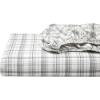 imageEddie Bauer  Twin Sheets Cotton Flannel Bedding Set Brushed For Extra Softness Cozy Home Decor Beacon Hill Ivory TwinBeacon Hill GreyIvory