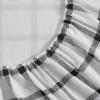 imageEddie Bauer  Twin Sheets Cotton Flannel Bedding Set Brushed For Extra Softness Cozy Home Decor Beacon Hill Ivory TwinBunkhouse Plaid CharcoalWhite