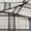 imageEddie Bauer  Twin Sheets Cotton Flannel Bedding Set Brushed For Extra Softness Cozy Home Decor Beacon Hill Ivory TwinEdgewood Plaid GreenBeige
