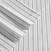 imageEddie Bauer  Twin Sheets Cotton Flannel Bedding Set Brushed For Extra Softness Cozy Home Decor Beacon Hill Ivory TwinTicking Stripe Grey