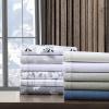 imageEddie Bauer  Twin Sheets Cotton Flannel Bedding Set Brushed For Extra Softness Cozy Home Decor Beacon Hill Ivory TwinTrail Stripe GreyWhite