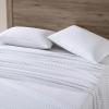 imageEddie Bauer  Twin Sheets Cotton Flannel Bedding Set Brushed For Extra Softness Cozy Home Decor Beacon Hill Ivory TwinTrail Stripe GreyWhite