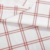 imageEddie Bauer  Twin Sheets Cotton Flannel Bedding Set Brushed For Extra Softness Cozy Home Decor Beacon Hill Ivory TwinWestridge Plaid Orange