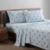 imageEddie Bauer  Twin Sheets Cotton Flannel Bedding Set Brushed For Extra Softness Cozy Home Decor Dog Friends Twin