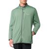 imageEddie Bauer Mens Activator Grid Fleece FullZipIrishgrn