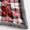 imageEddie Bauer  Throw Blanket Reversible Plush Fleece Bedding Home Decor for All Seasons OekoTex Certified Capitol Hill Plaid Green 60quot x 70quotParkwood Plaid Red