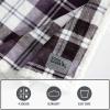 imageEddie Bauer  Throw Blanket Reversible Plush Fleece Bedding Home Decor for All Seasons OekoTex Certified Capitol Hill Plaid Green 60quot x 70quotTrailhead Plaid Purple