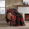 imageEddie Bauer  Throw Blanket Reversible Plush Fleece Bedding Home Decor for All Seasons OekoTex Certified Capitol Hill Plaid Green 60quot x 70quotTrailhead Plaid Red