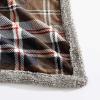 imageEddie Bauer  Throw Blanket Reversible Plush Fleece Bedding Home Decor for All Seasons OekoTex Certified Capitol Hill Plaid Green 60quot x 70quotTrailhead Plaid Brown