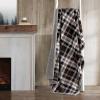 imageEddie Bauer  Throw Blanket Reversible Plush Fleece Bedding Home Decor for All Seasons OekoTex Certified Capitol Hill Plaid Green 60quot x 70quotTrailhead Plaid Brown