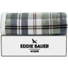 imageEddie Bauer  Throw Blanket Super Soft Reversible Sherpa Fleece Bedding Cozy Plaid Home Decor Trailhead Plaid Green 50quot x 60quot