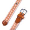 imageEddie Bauer womens Cascade Grommet Webbing Belt With Metal BuckleCoral