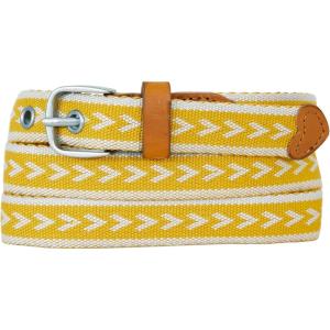 imageEddie Bauer womens Cascade Grommet Webbing Belt With Metal BuckleDark Marigold