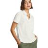 imageEddie Bauer Womens Wr Departure Ss Collared TeeSnow