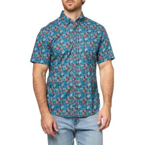 imageEddie Bauer Mens Printed Baja ShirtCoral