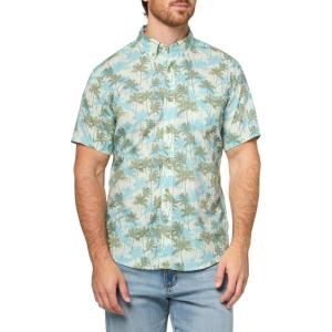 imageEddie Bauer Mens Printed Baja ShirtLceladon