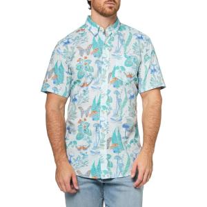 imageEddie Bauer Mens Printed Baja ShirtPaleblu