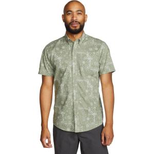imageEddie Bauer Mens Printed Baja ShirtSage
