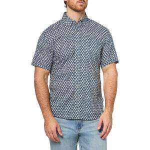 imageEddie Bauer Mens Printed Baja ShirtTlblu